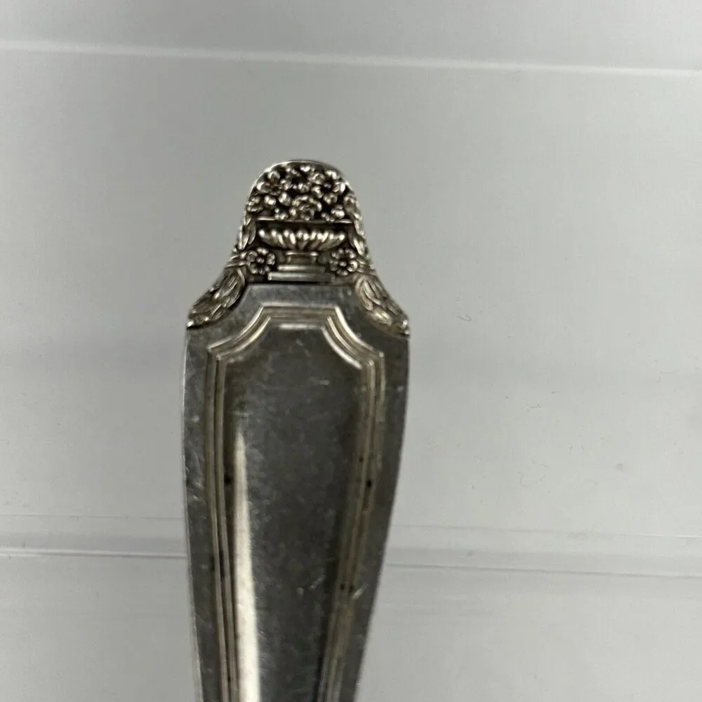 HAWTHORNE 1908 by Rockford Silver Plate Co. Pierced Berry Spoon